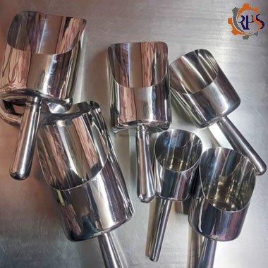 Stainless Steel Close Scoop
